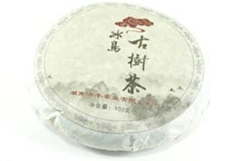 Шу пуэр блин 100 гр, 2017 год