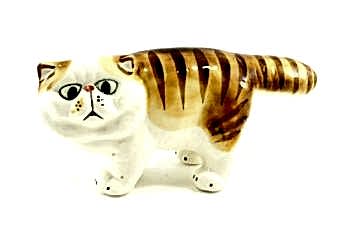 статуэтка-экзотическая-кошка-рыжая