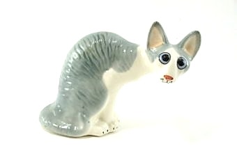 статуэтка-корниш-рекс-серо-пегий