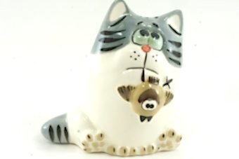 статуэтка-кот-птицелов