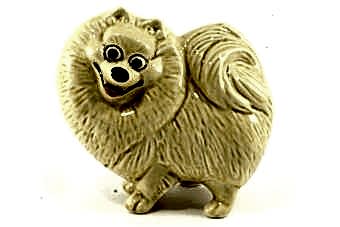 статуэтка-шпиц-палевый