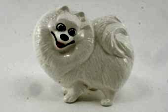 статуэтка-шпиц-белый