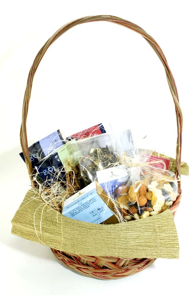 подарок-на-выпускной-чай-в-корзине